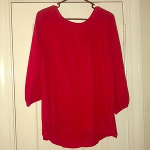 Quarter sleeve blouse